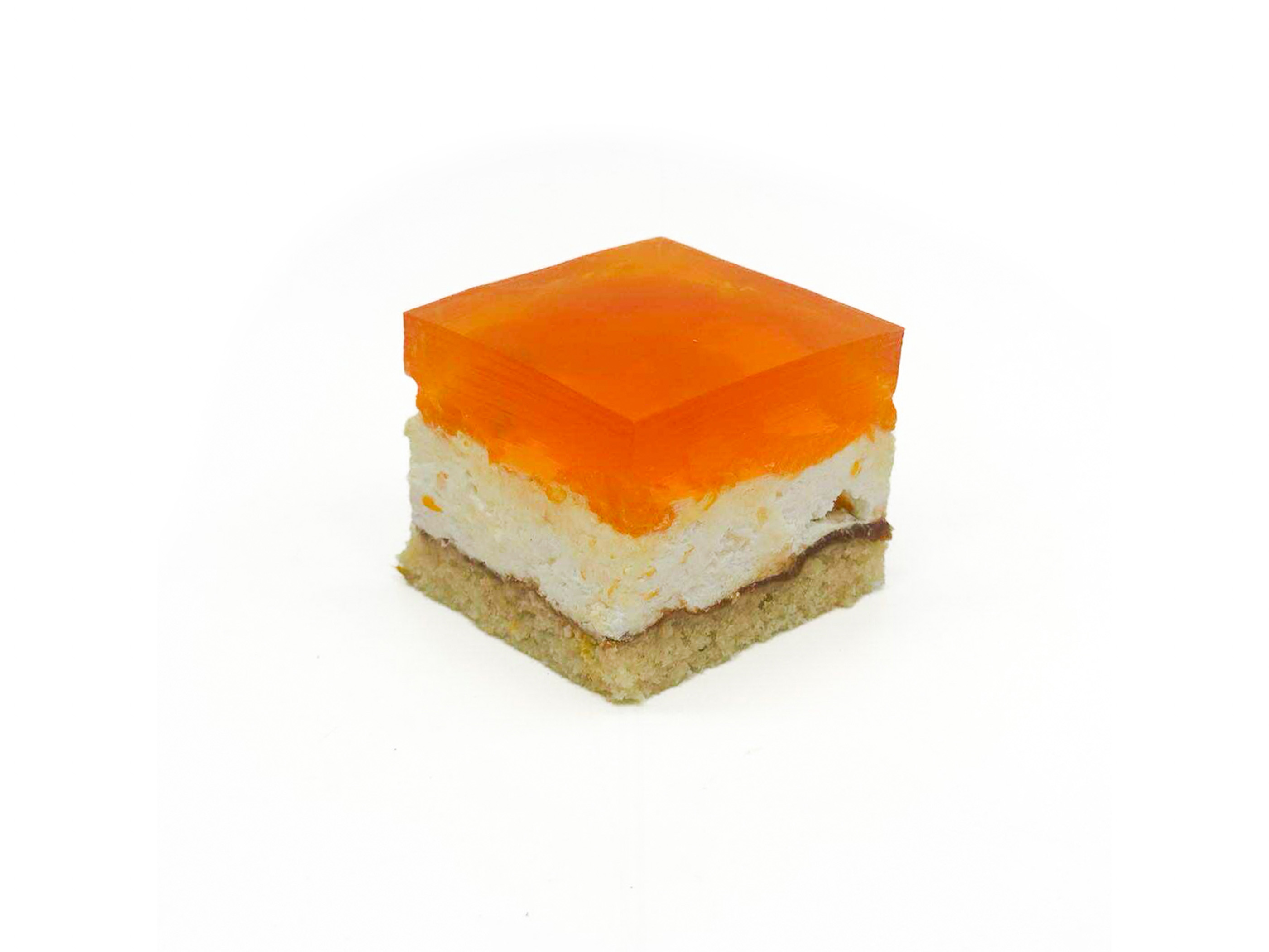 Mandarinkovo-jogurtová kocka