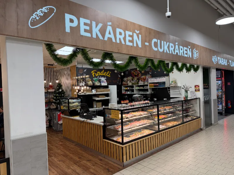 Findeli Cukráreň - Továrenská 75 v Dubnici nad Váhom (OD Kaufland)