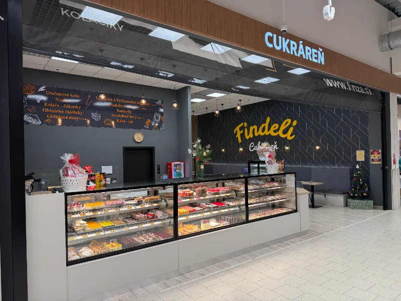 Findeli Cukráreň - Hlavná 2033 v Bytči (OD Kaufland)